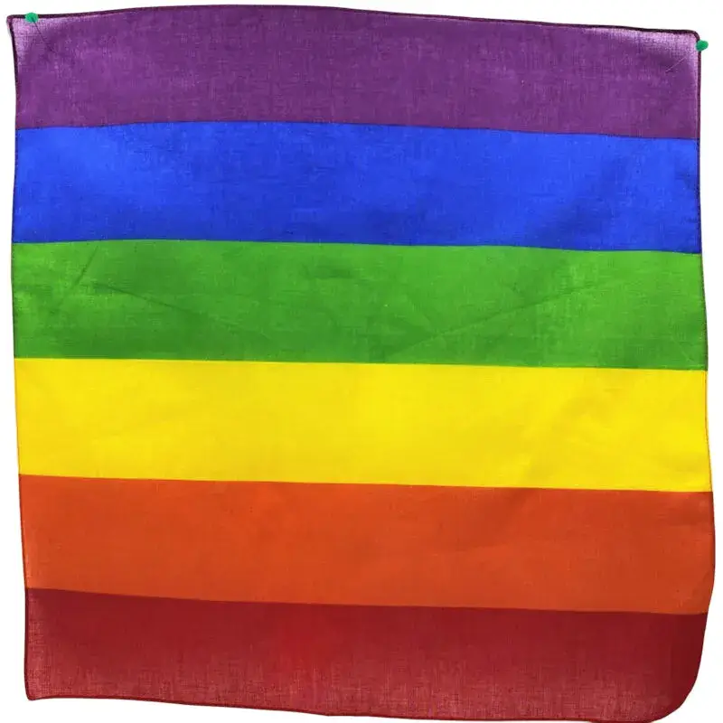 Foulard con i colori arcobaleno della bandiera LGBT PRIDE