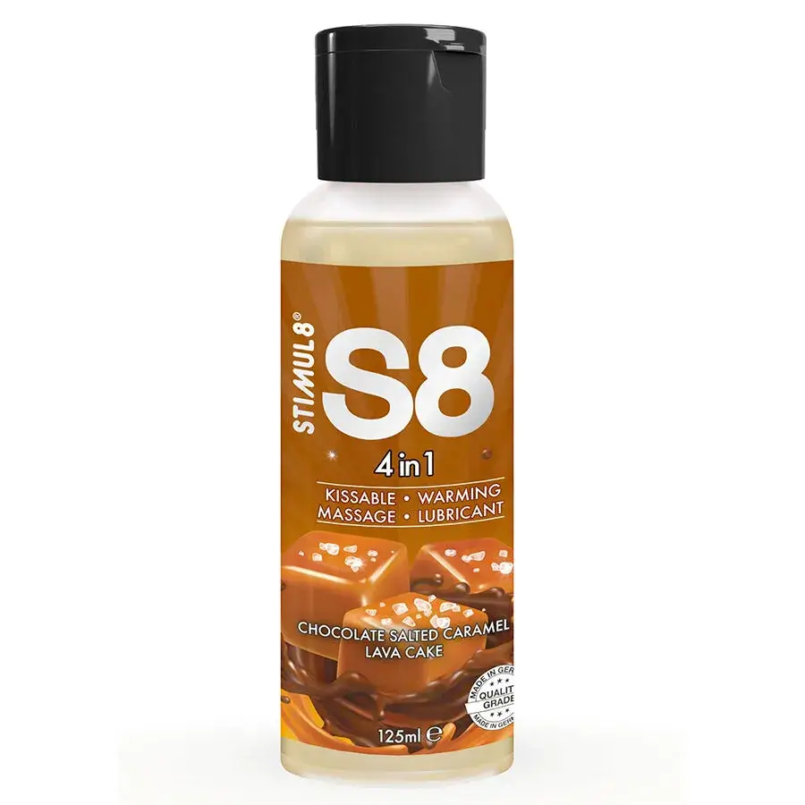 Lubrificante 4 in 1 cioccolato e caramello salato 125 ml STIMUL8