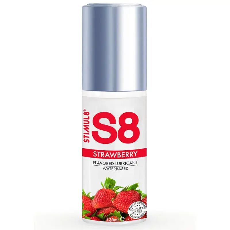 Lubrificante a base d’acqua aromatizzato alla fragola ‘S8’ STIMUL8