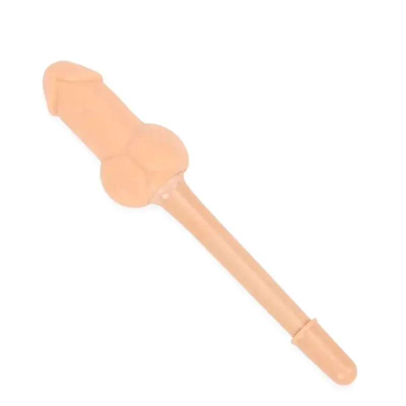 Penna a sfera con pene e scroto DIABLO PICANTE