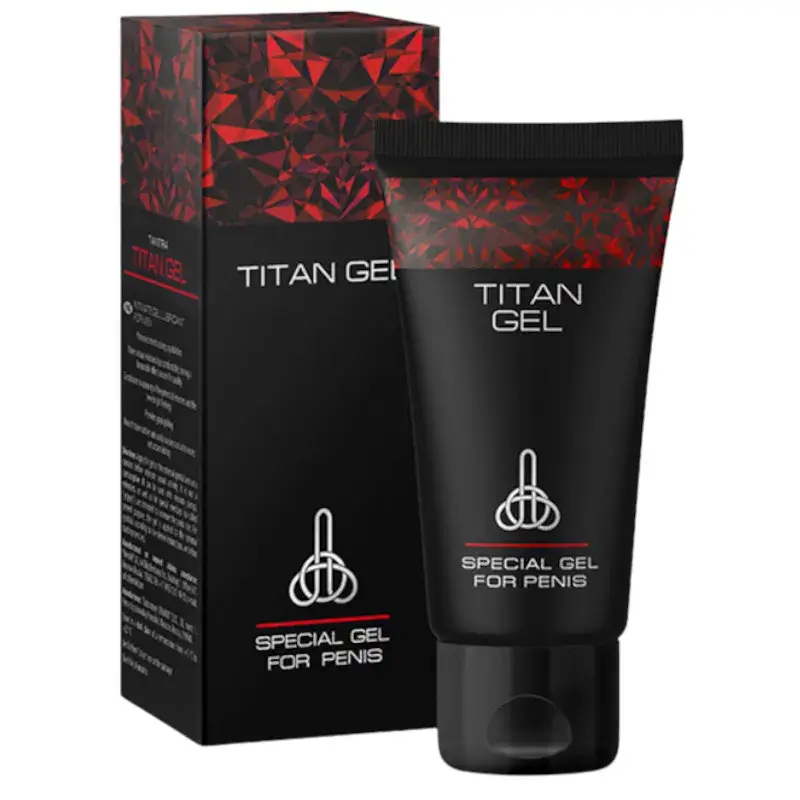 Gel per ingrandire e potenziare il pene 50ml TITAN GEL
