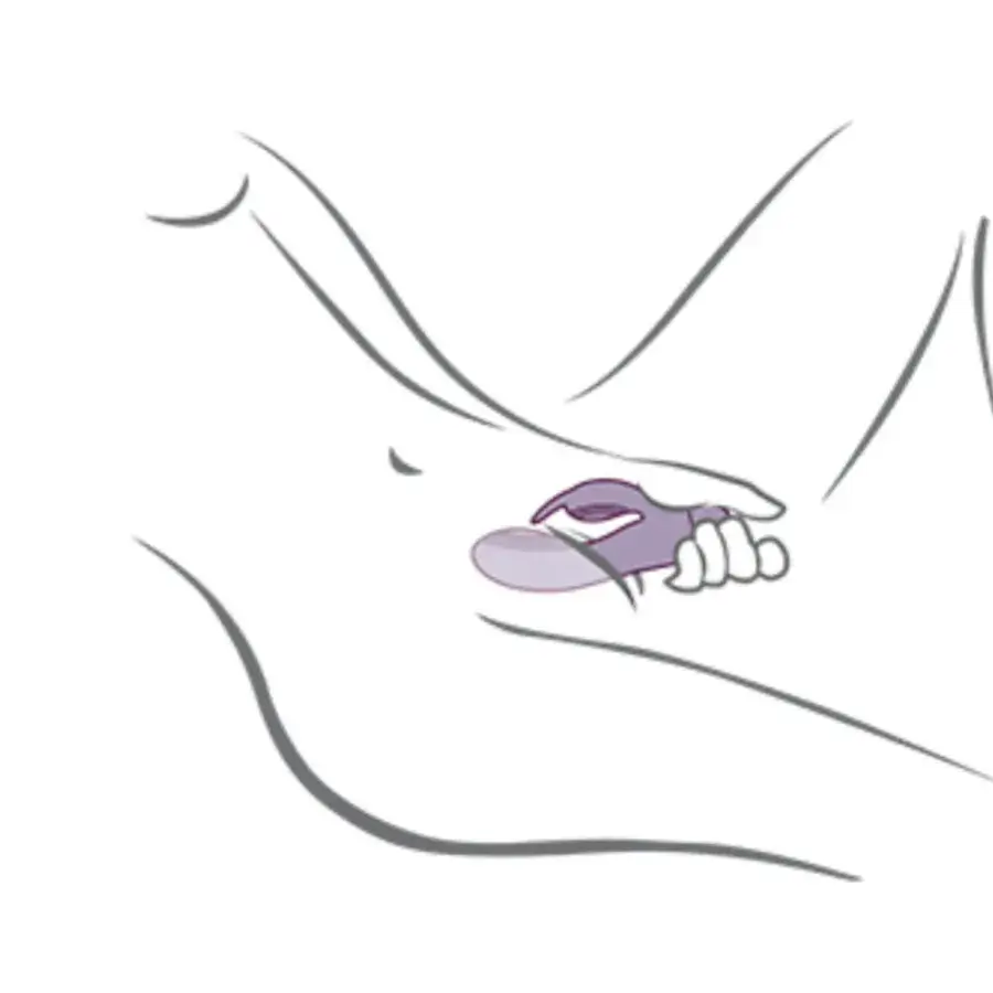 Vibratore rabbit per punto G e clitoride ‘GLO-GIRL’ ROCKS-OFF