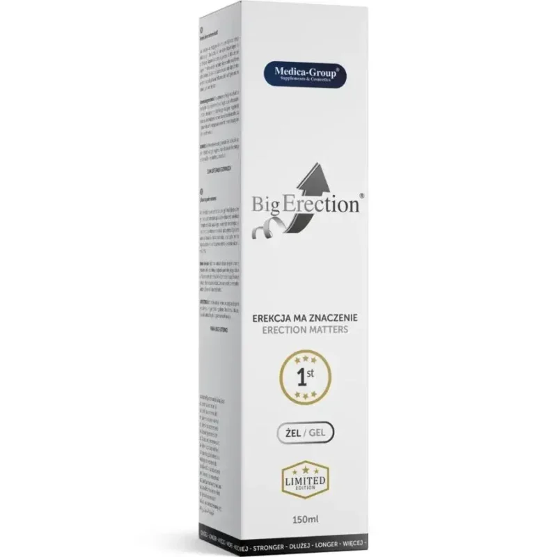Gel per erezione ‘Big Erection’ 150 ml MEDICA GROUP