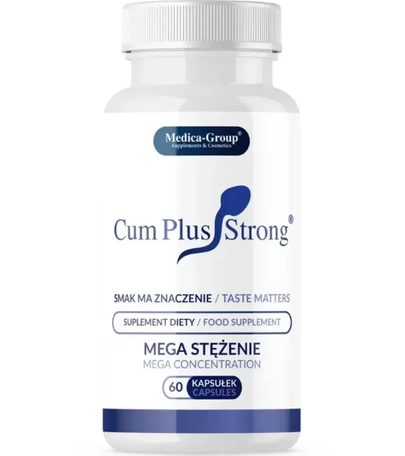 Integratore maschile per aumentare la quantità di sperma ‘Cum Plus Strong’ MEDICA-GROUP