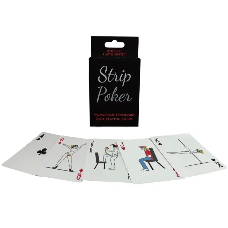Mazzo di carte per Strip Poker KHEPER GAMES