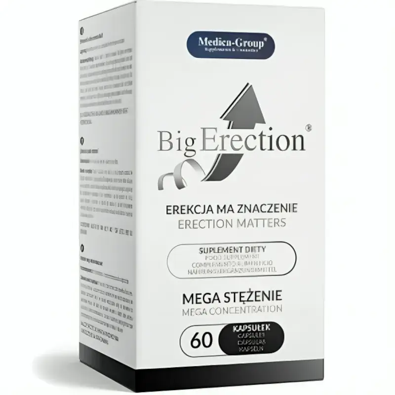 Pillole per erezione senza ricetta ‘Big Erection’ Medica-Group