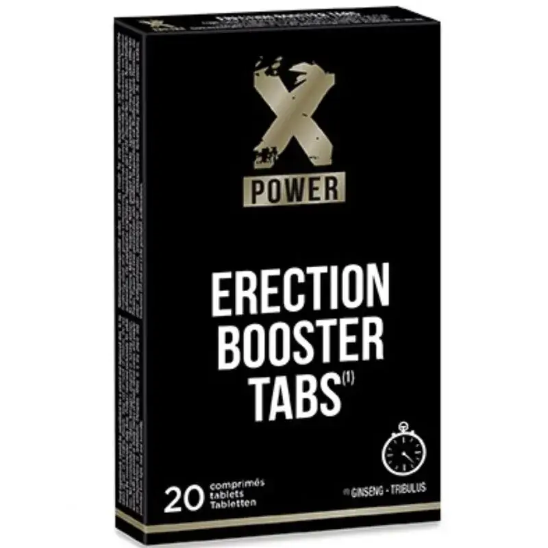 20 Compresse per potenziare l'erezione ‘ERECTION BOOSTER TABS’ XPOWER