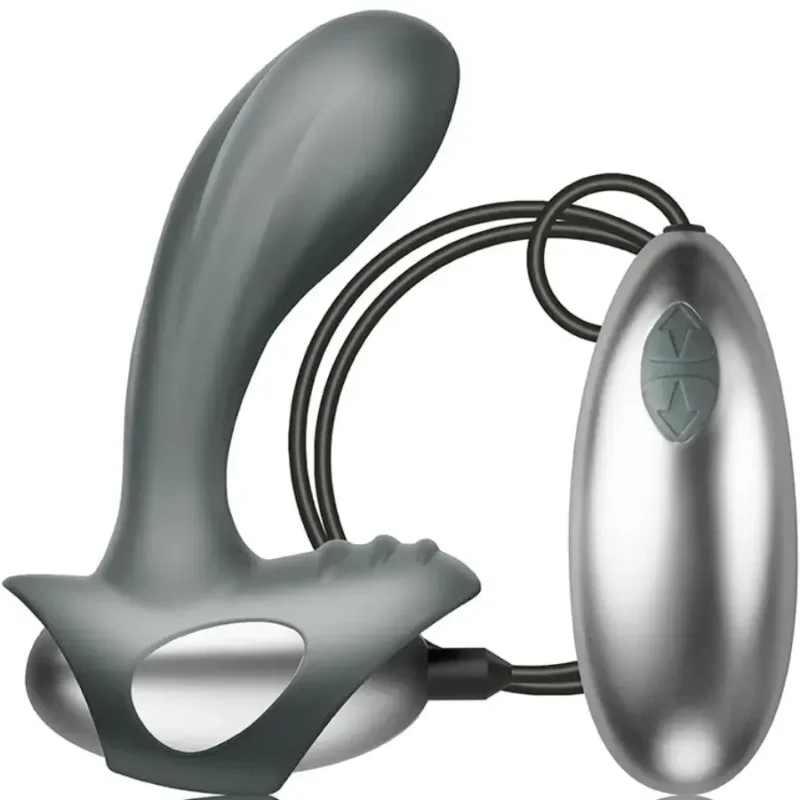 Anello per il pene + Stimolatore prostatico con telecomando CLIMAXIMUM