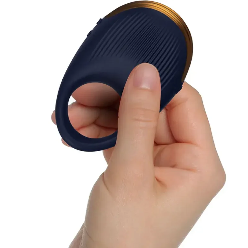 Anello per pene vibrante ricaricabile in silicone CAPTURE CLIMAXIMUM