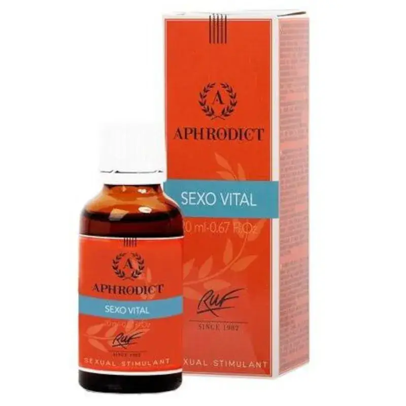 Gocce afrodisiache stimolanti unisex ‘SEXOVITAL’ RUF