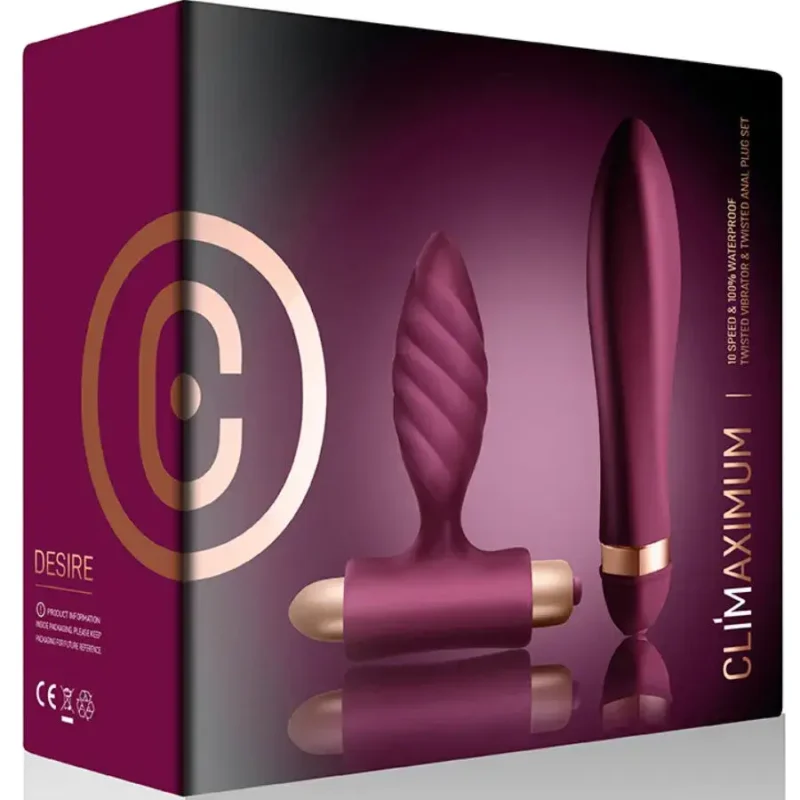 Kit per coppie ‘DESIRE’ CLIMAXIMUM