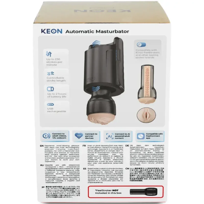 Masturbatore automatico KEON WIFI KIIROO