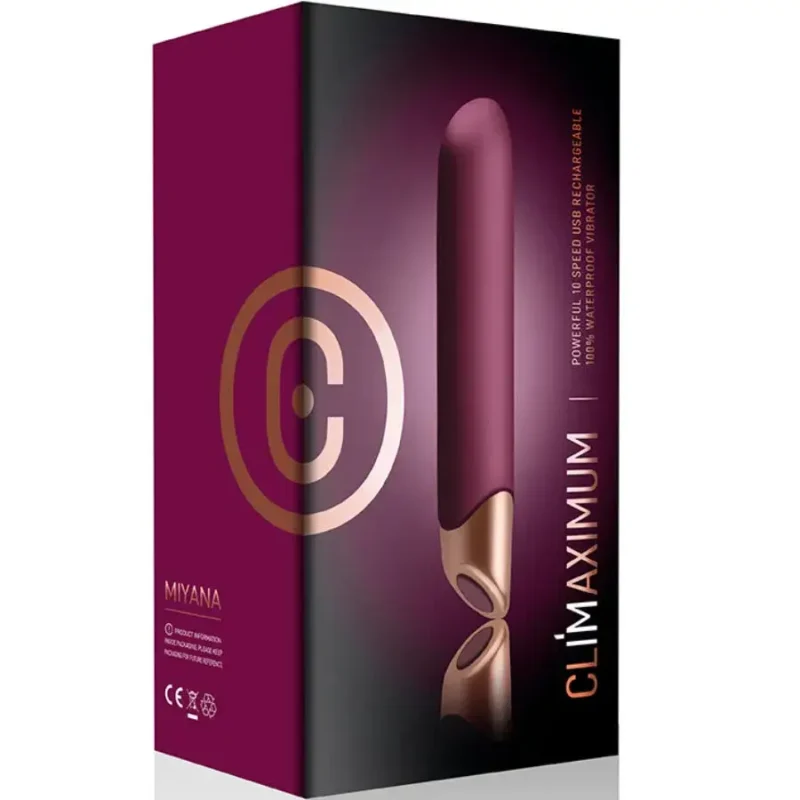 Mini vibratore ricaricabile ‘MIYANA’ CLIMAXIMUM
