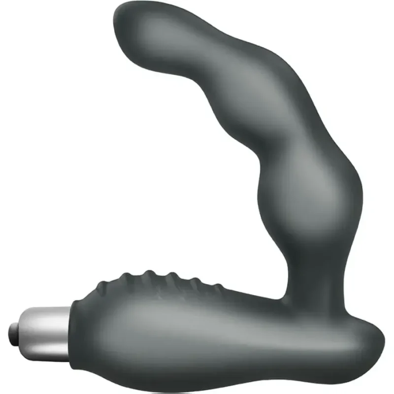 Vibratore prostatico con nervature stimolanti per il perineo ‘VILLO’ CLIMAXIMUM