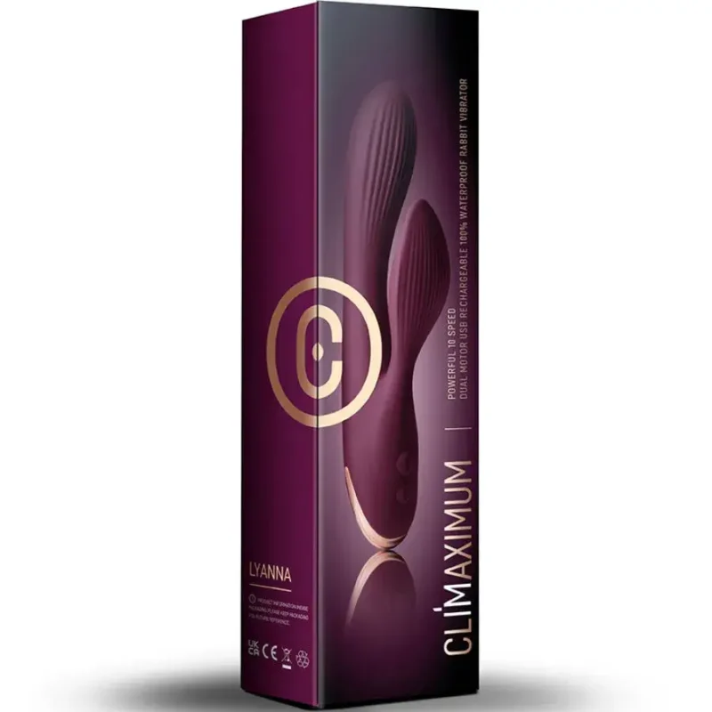 Vibratore rabbit ricaricabile ‘LYANNA’ CLIMAXIMUM