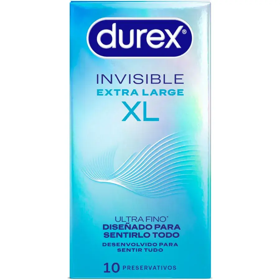 10 Preservativi XL ultra sottili ‘INVISIBLE’ DUREX