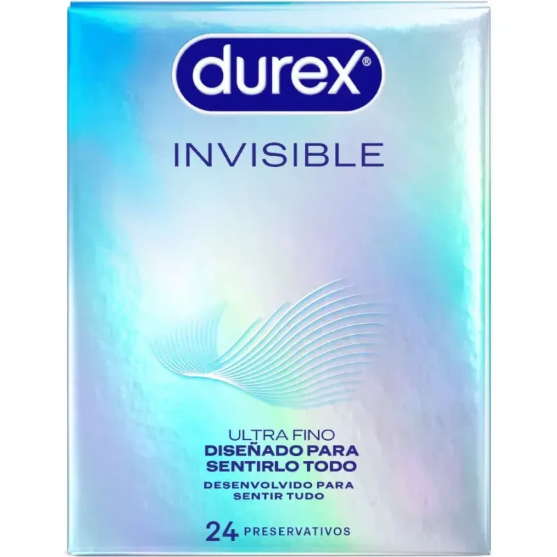 24 Preservativi Ultra Sottili ‘INVISIBLE’ DUREX