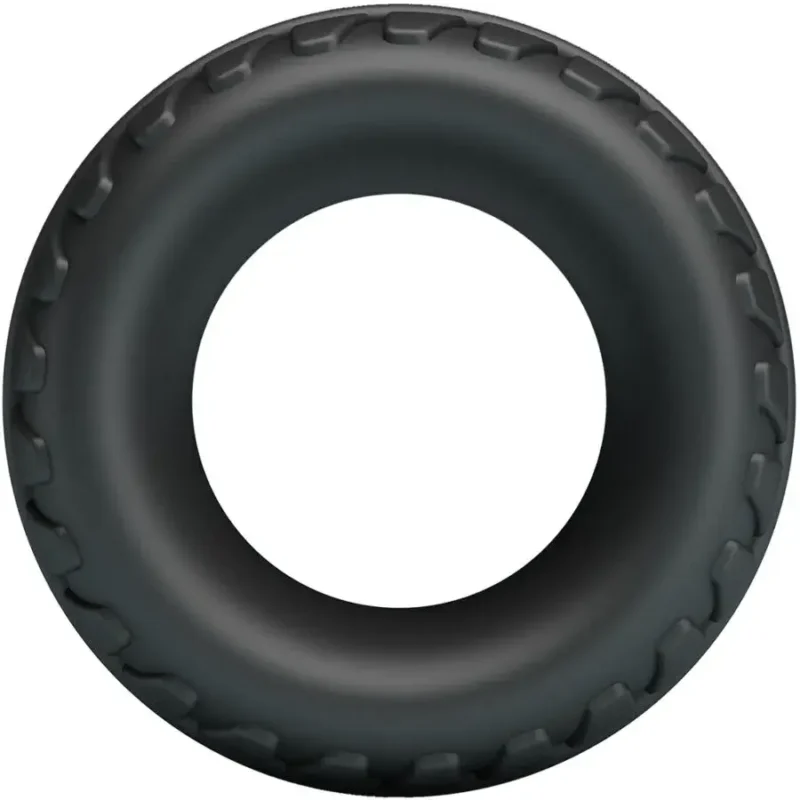 Anello per pene in silicone nero ‘Dilson’ CRAZY BULL