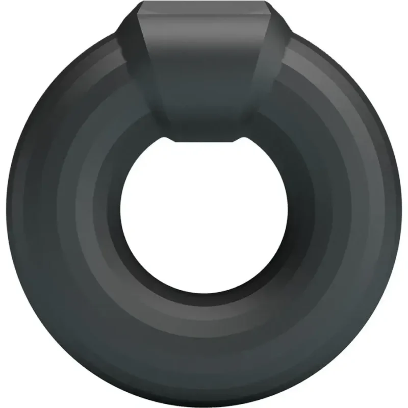 Anello per pene in silicone nero ‘Kayke’ CRAZY BULL