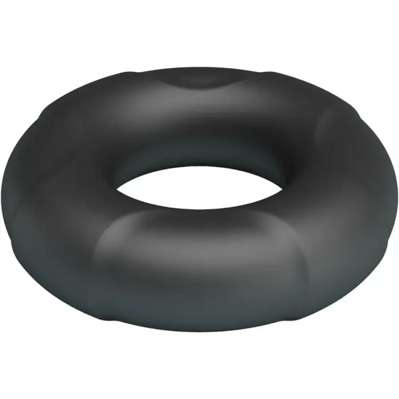 Anello per il pene in silicone nero ‘Arvell’ CRAZY BULL