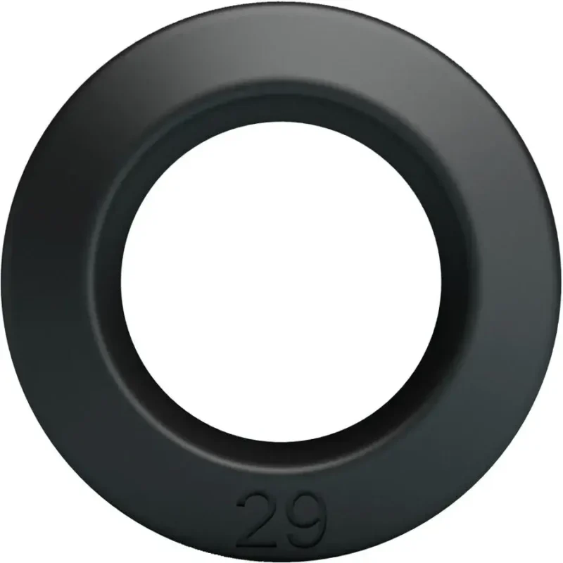 Anello per il pene in silicone nero ‘Brodan’ CRAZY BULL