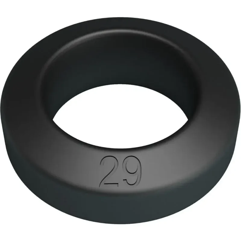 Anello per il pene in silicone nero ‘Brodan’ CRAZY BULL