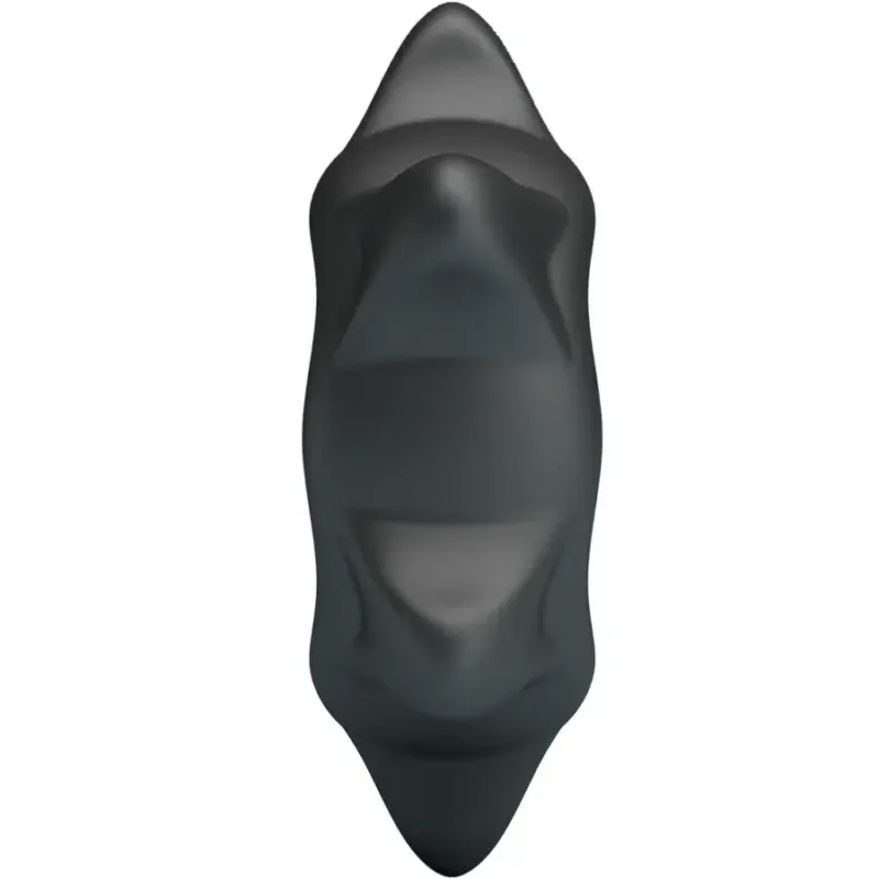 Anello per il pene in silicone nero ‘Ethaniel’ CRAZY BULL