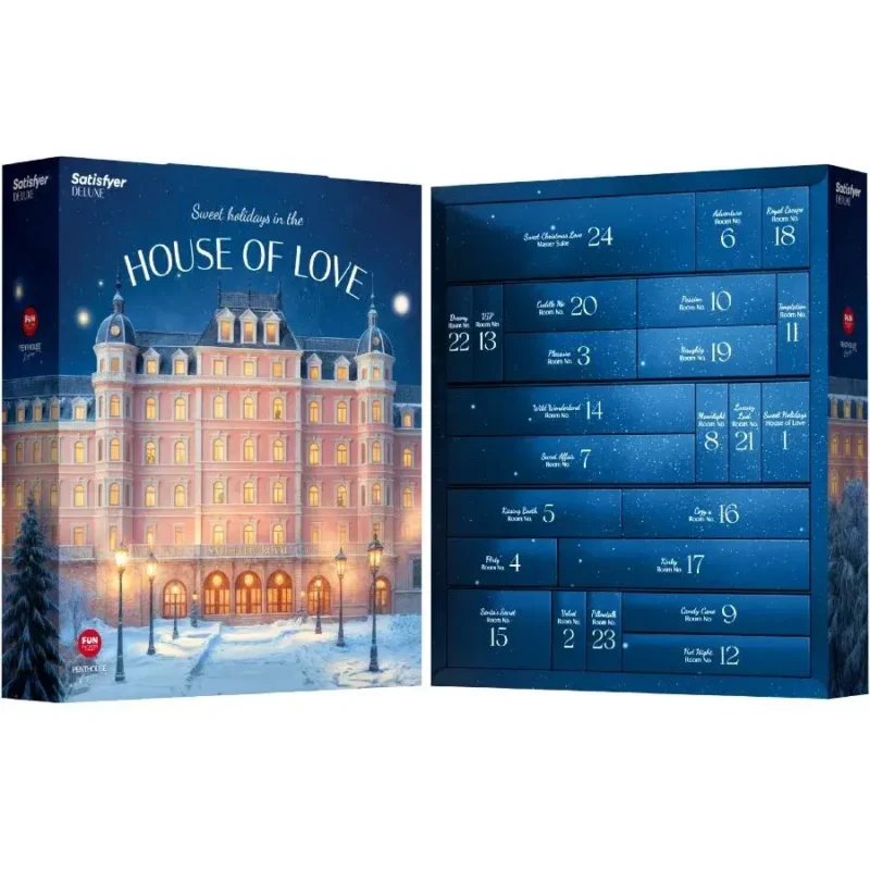 Calendario dell’Avvento 2025 ‘HOUSE OF LOVE DELUXE’ SATISFYER