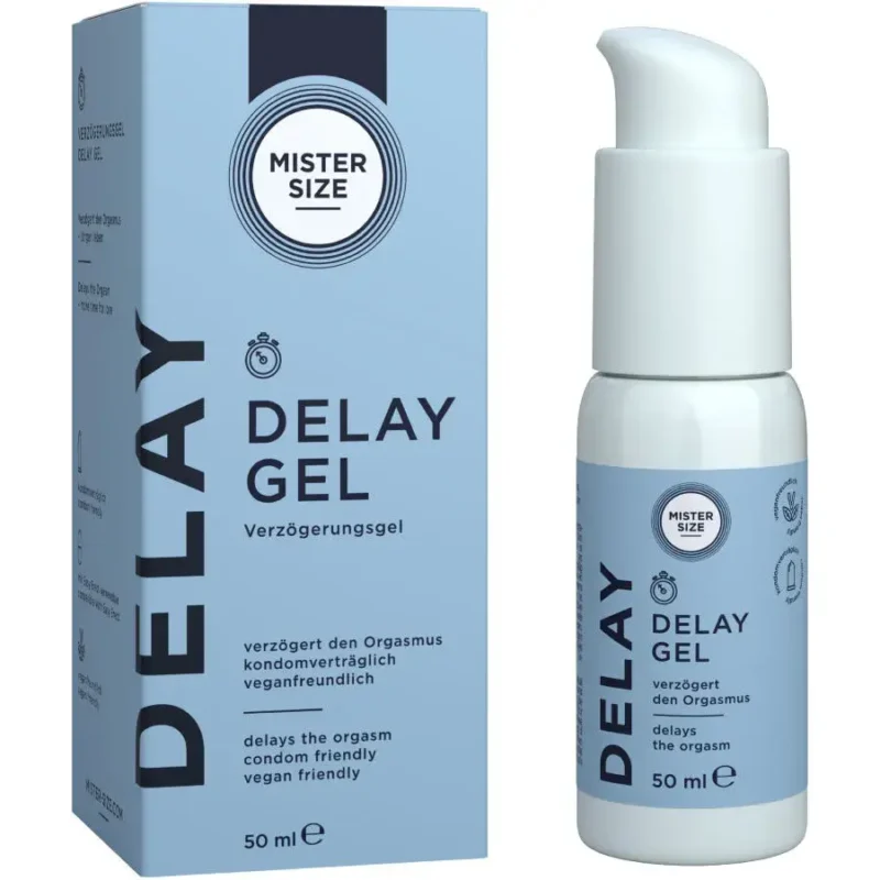 Gel ritardante per uomo 50 ml ‘DELAY GEL’ MISTER SIZE