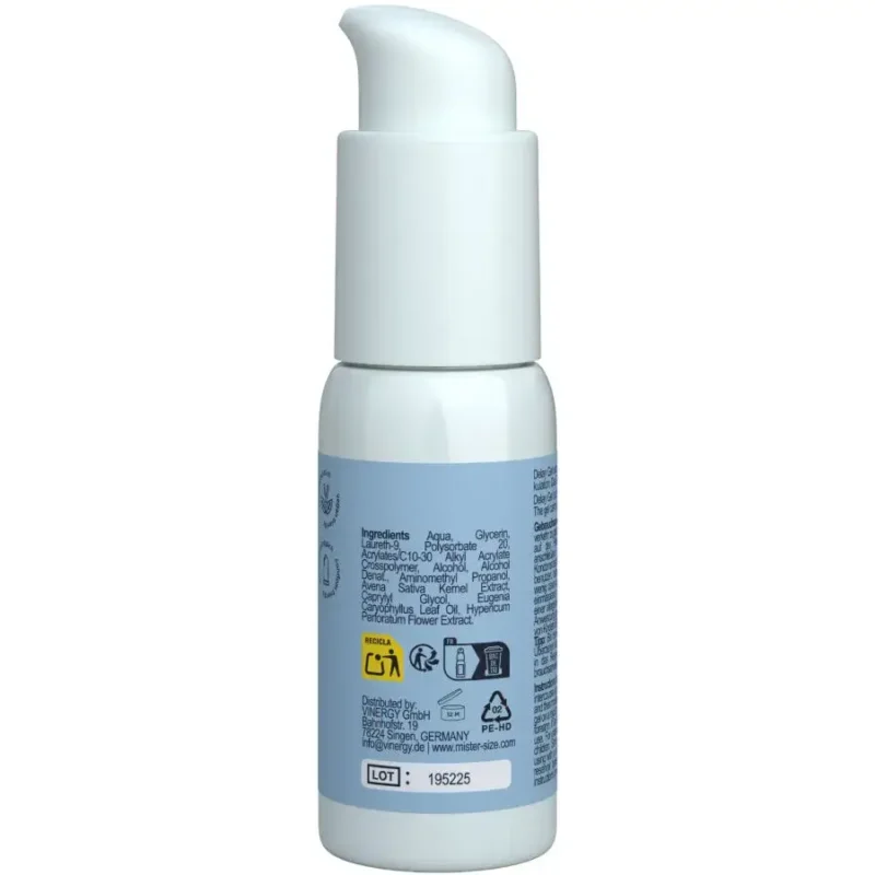 Gel ritardante per uomo 50 ml ‘DELAY GEL’ MISTER SIZE