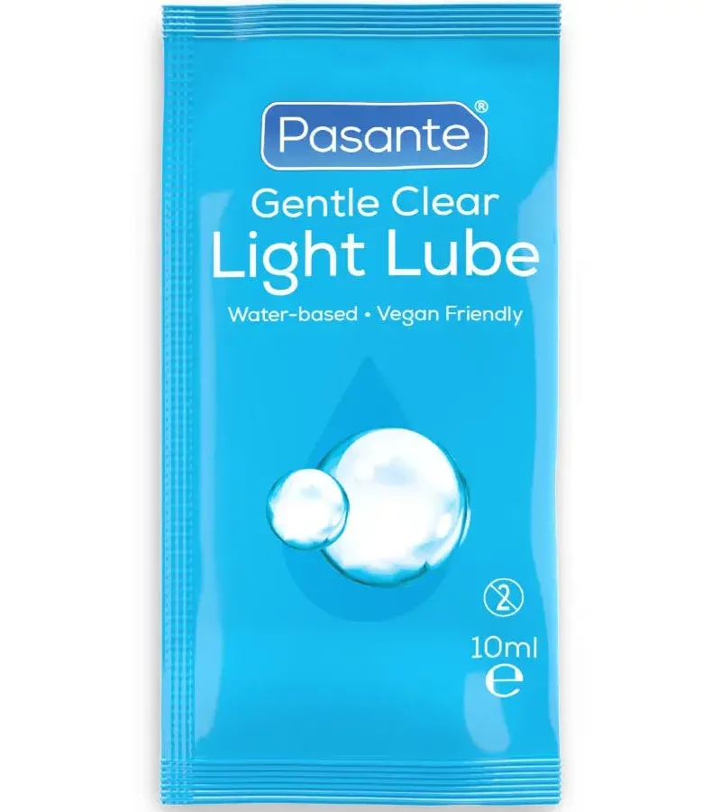 Lubrificante monodose (10 ml) a base d’acqua ‘Gentle Clear Light Lube’ PASANTE