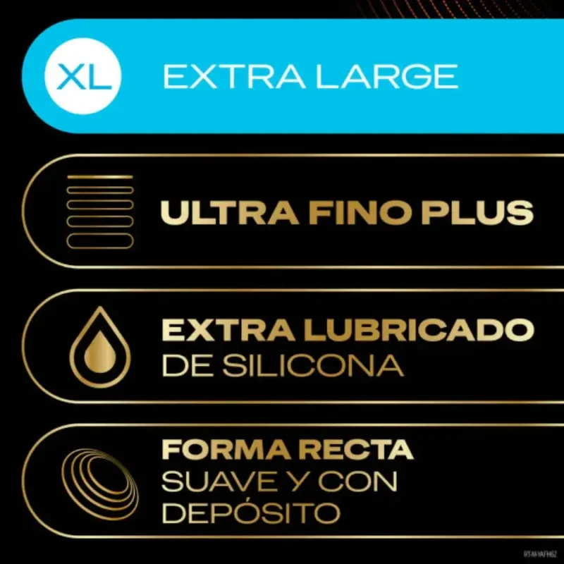 Preservativi XL ultra sottili senza lattice DUREX - TOTAL CONNECTION
