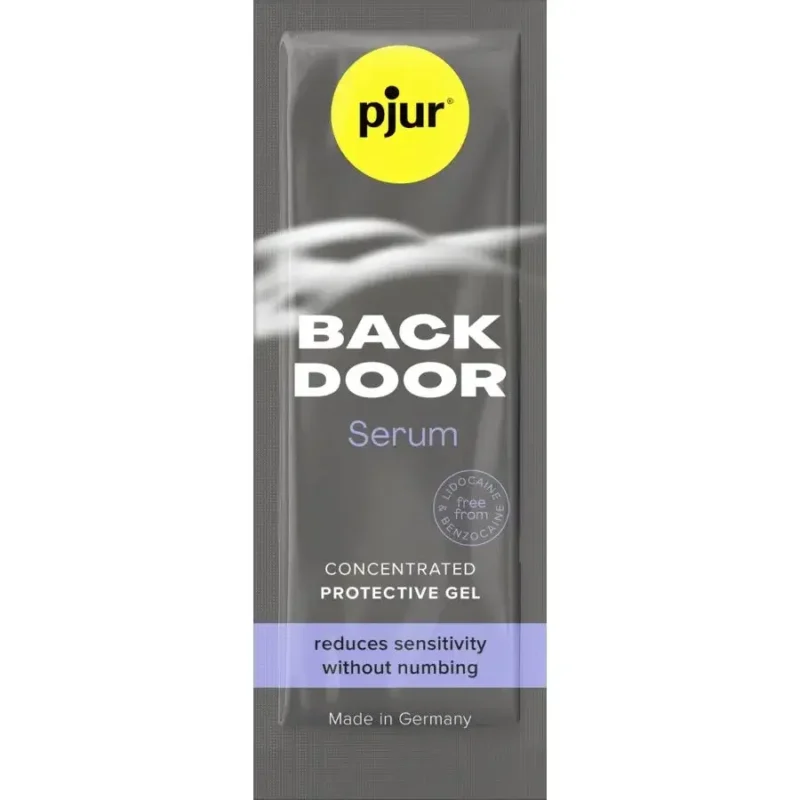Gel per ridurre la sensibilità anale da 1,5 ml ‘BACK DOOR’ PJUR