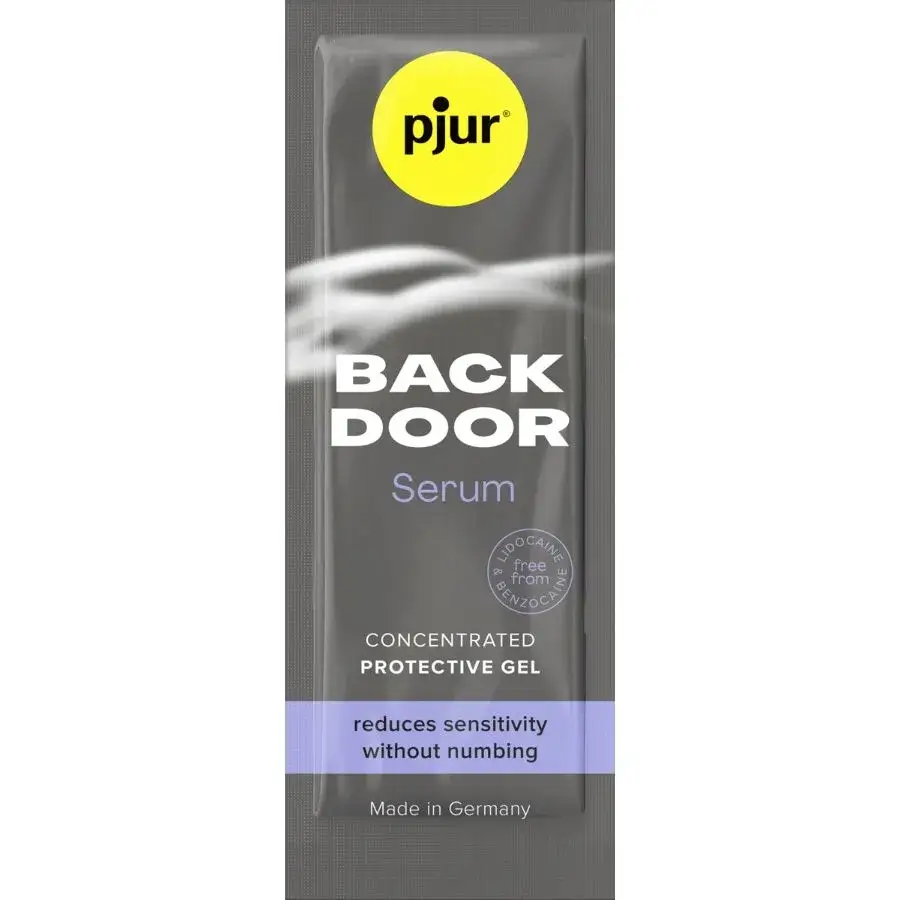 Gel per ridurre la sensibilità anale da 1,5 ml ‘BACK DOOR’ PJUR