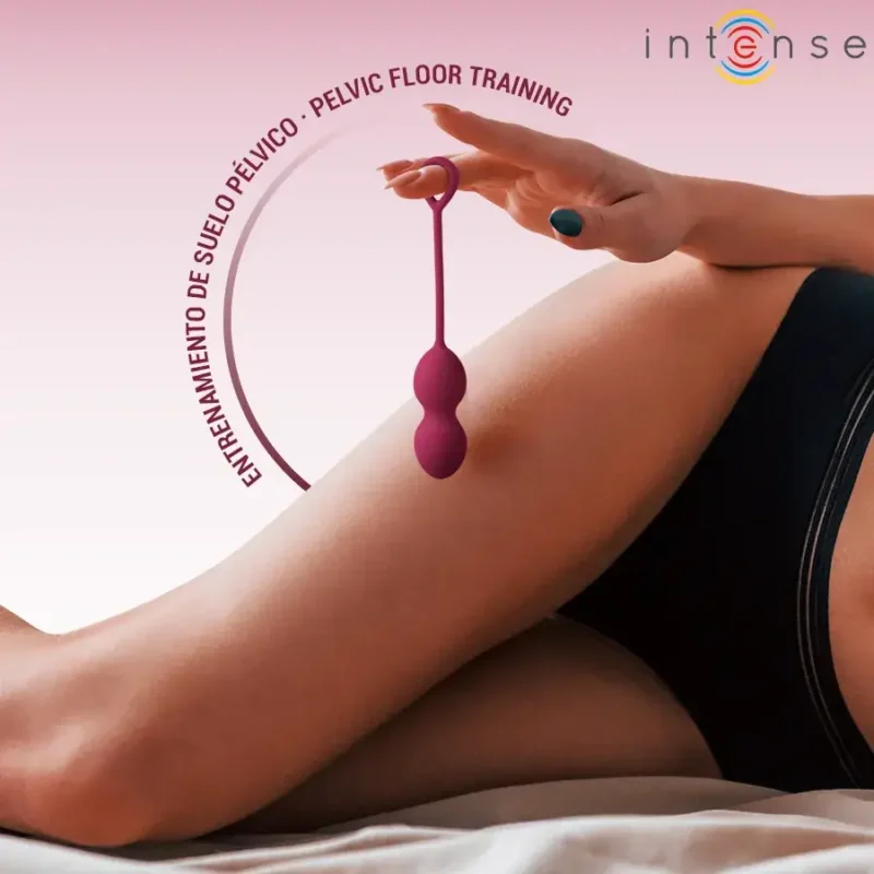 Kit palline di Kegel bordeaux ‘CHARLI’ INTENSE