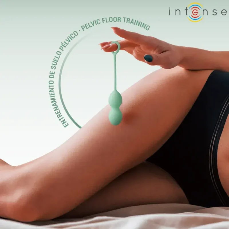 Kit palline di Kegel verdi ‘CHARLI’ INTENSE