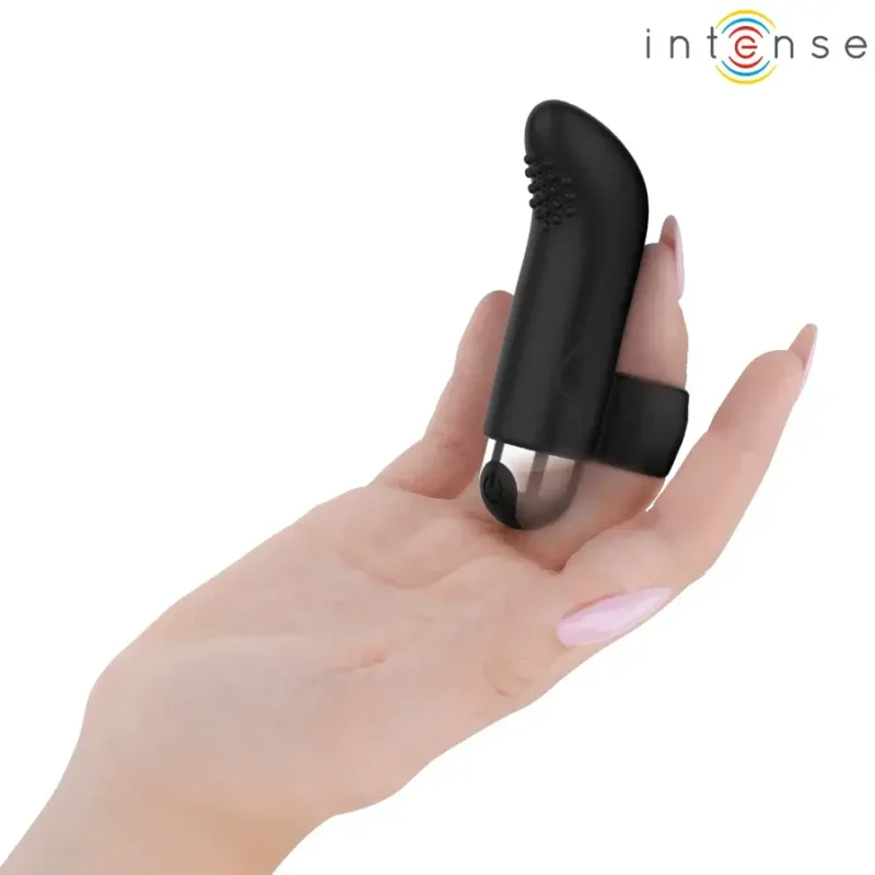 Stimolatore vibrante da dito ricaricabile ‘DAMIANO’ INTENSE