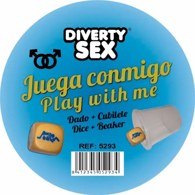 Dado dorato con posizioni sessuali tra uomini DIABLO PICANTE