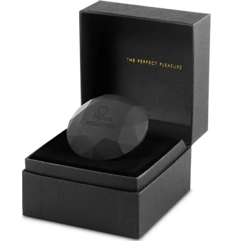 Diamante clitorideo vibrante ‘Twenty One Matte Black’ BIJOUX INDISCRETS