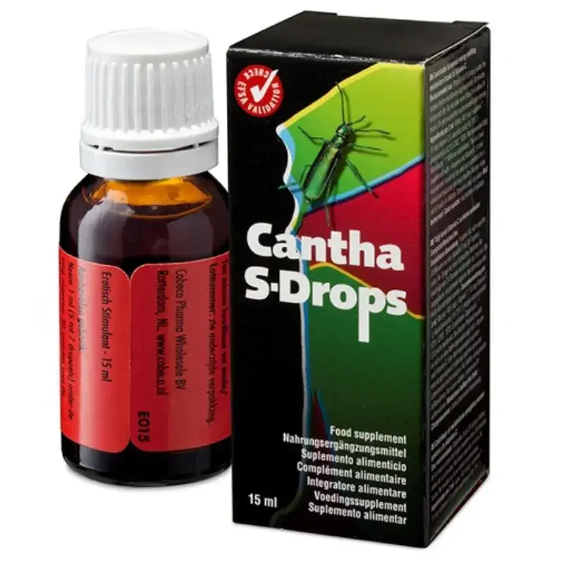Gocce stimolanti unisex ‘Cantha S-Drops’ 15 ml COBECO