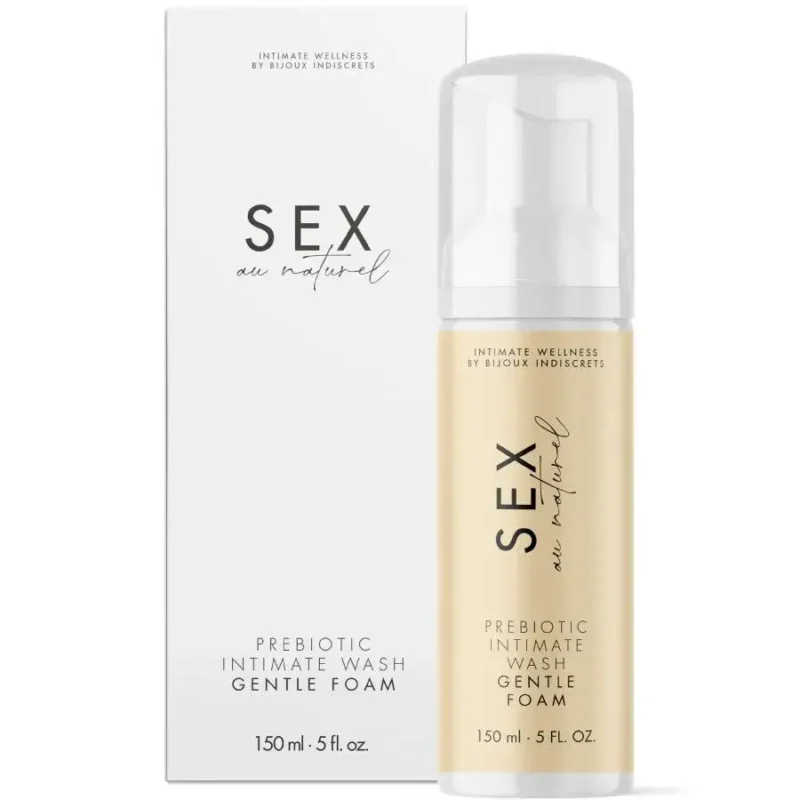 Schiuma intima con prebiotici 150 ml ‘SEX au naturel’ BIJOUX INDISCRETS