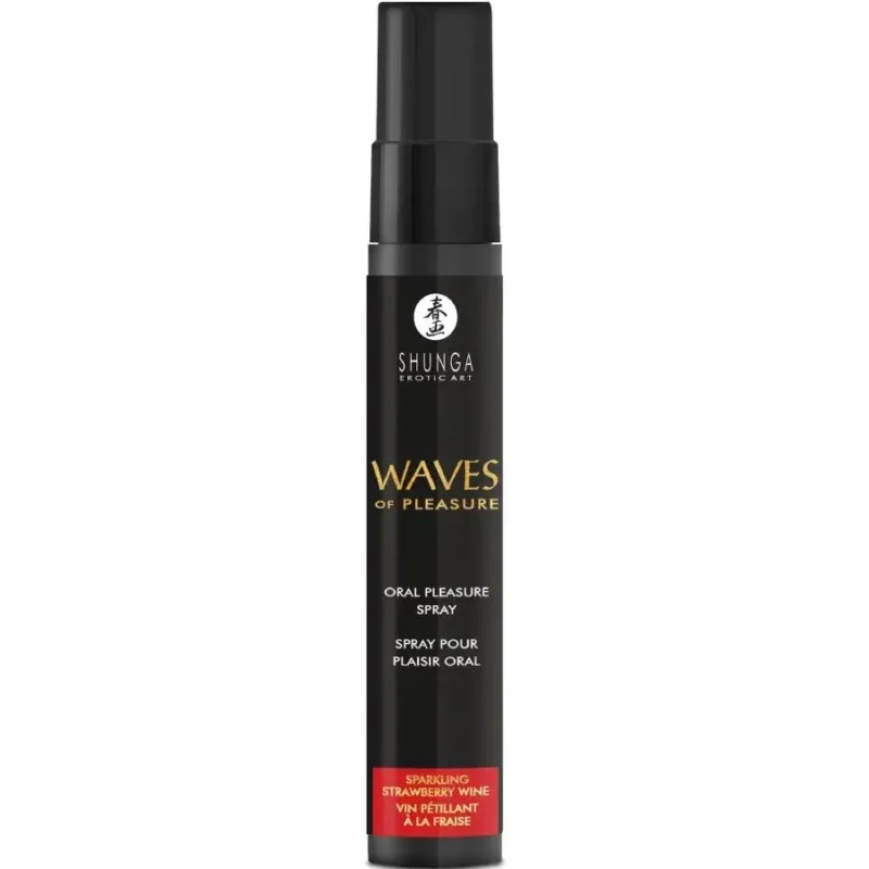 Spray orale alla fragola 20 ml ‘WAVES PLEASURE’ SHUNGA