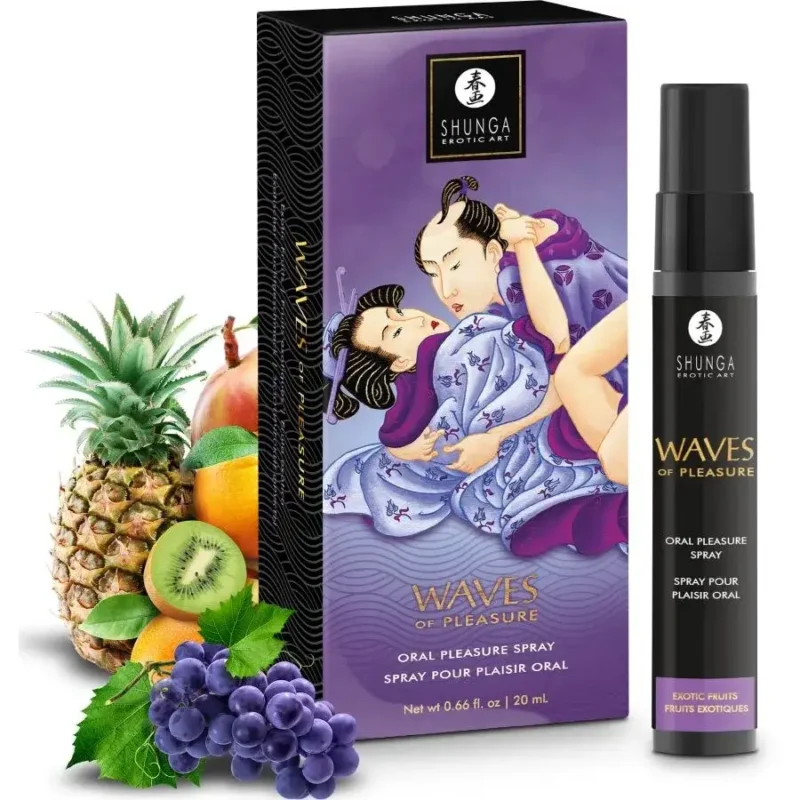 Spray orale ai frutti esotici ‘WAVES PLEASURE’ 20 ml SHUNGA