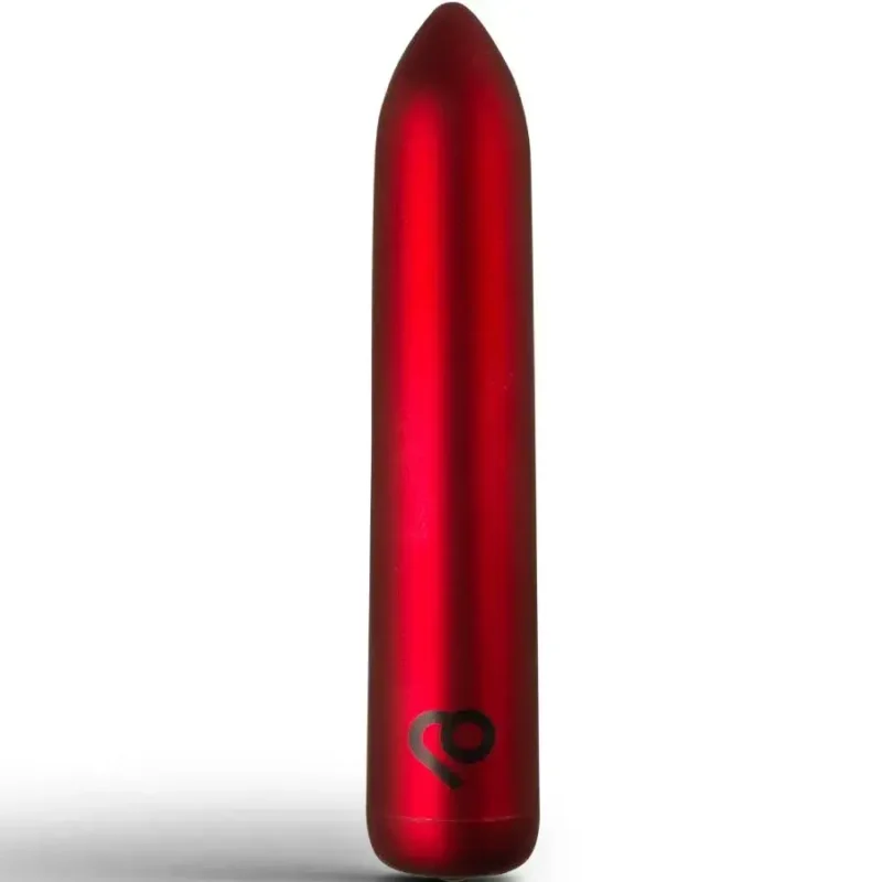 Vibratore bullet rosso ricaricabile ROCKS-OFF