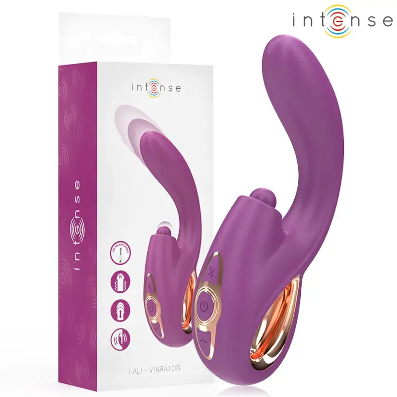 Vibratore rabbit con spinta e tapping clitorideo ‘LALI’ INTENSE