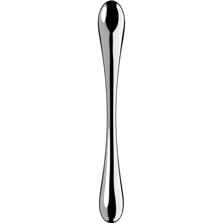Dildo a doppia estremità in acciaio inox Cosmic Crest 1 SATISFYER