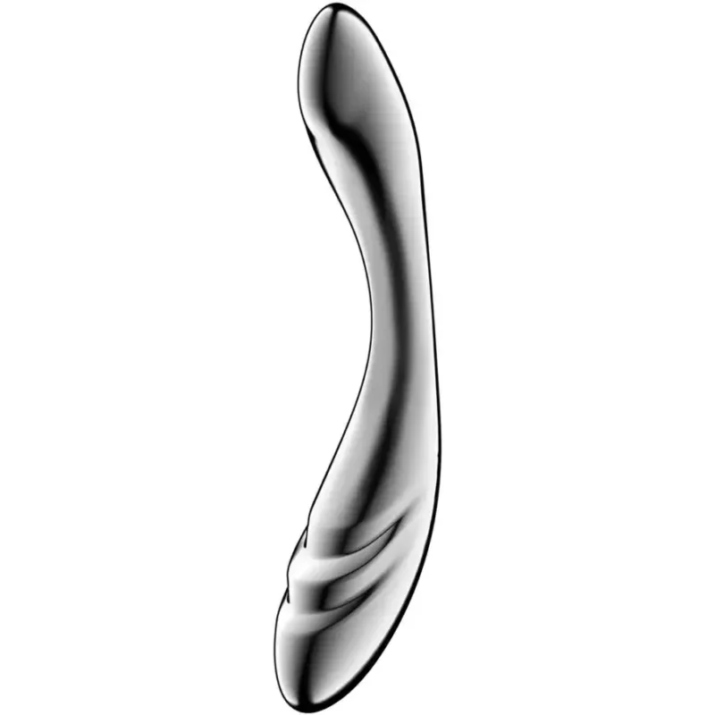 Dildo a doppia estremità in acciaio inox Pure Gravity 3 SATISFYER