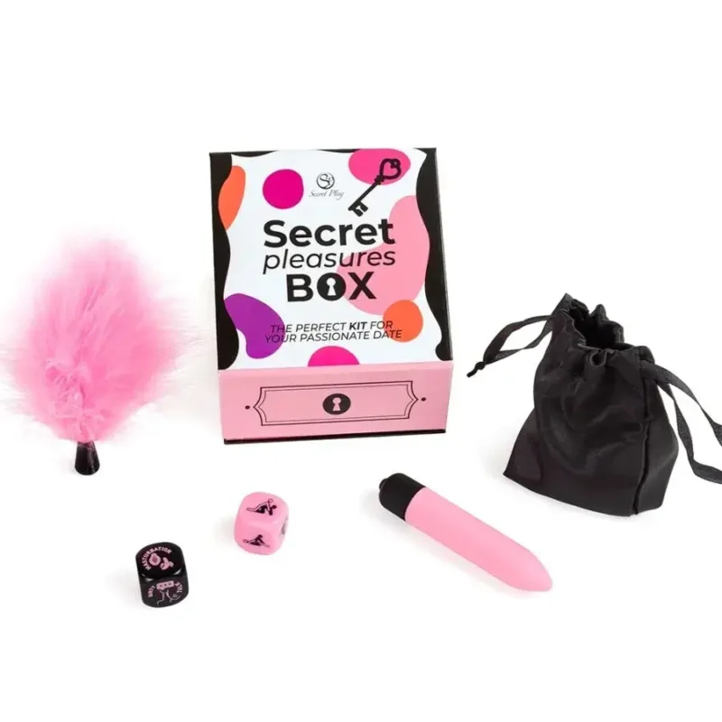 Kit erotico per coppie ‘Secret pleasures BOX’ SECRET PLAY