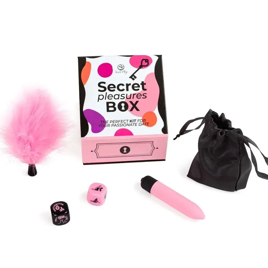 Kit erotico per coppie ‘Secret pleasures BOX’ SECRET PLAY