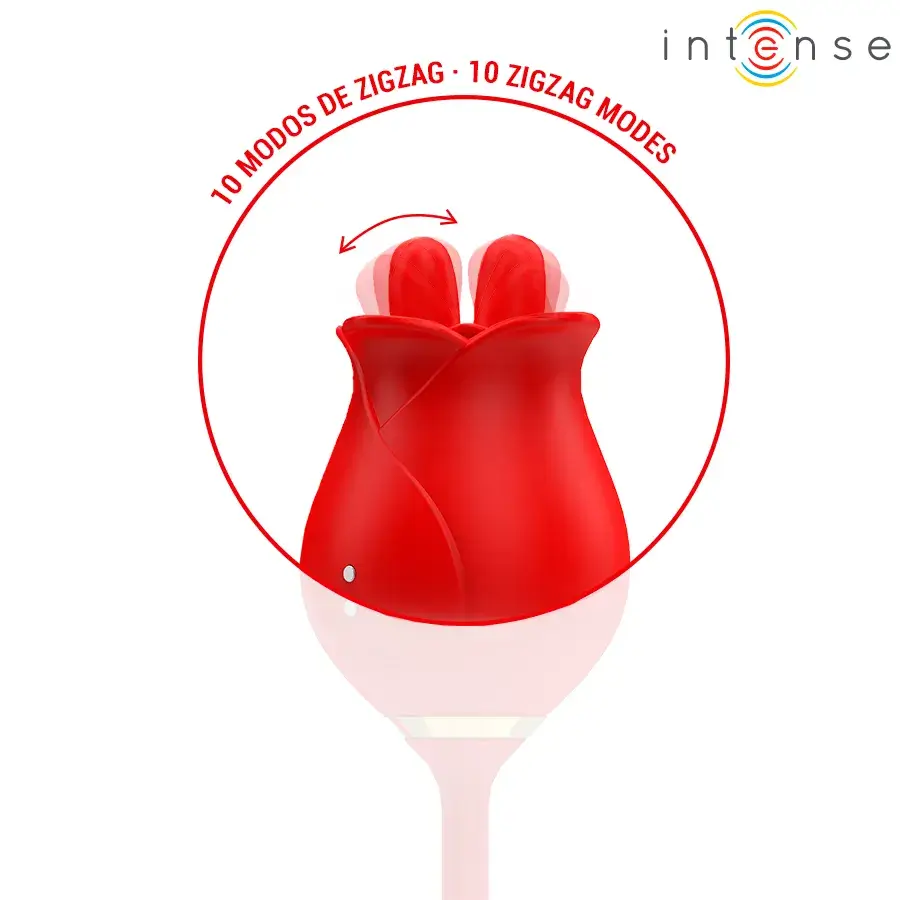 Lecca clitoride + plug vibrante ‘MELANIE’ INTENSE